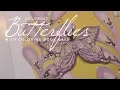 Coloring Butterflies with Coloring Book Cafe - A PencilStash Coloring Tutorial