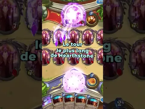 Ils ont fait durer un tour de Hearthstone pendant 43 heures #hearthstone #blizzard #gaming