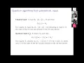 S Gribling Univ de Paris Quantum algorithms from polynomials solving linear systems fast er