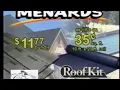 2004 menards commercial roof kit