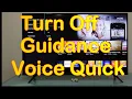 Vizio TV Unable to turn off TalkBack Text to Speech Fix it easy