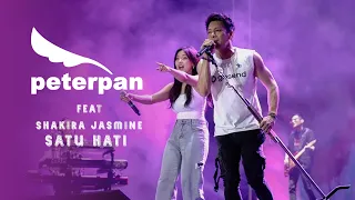 noah x peter pan feat shakira jasmine satu hati live pestapora 2023