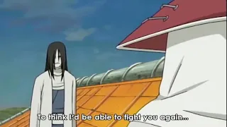 3rd hokage vs Orochimaru the Hokage level fight English sub