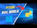 PYTHON KURULUMU - PYTHON NASIL INDIRILIR 1 DAKIKADA