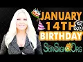 Born On January 14th - Happy Birt ay