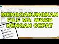 Download Lagu Cara Menggabungkan File Word Menjadi Satu Tanpa Merubah Nomor Halaman