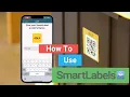 SmartLabels What they are and how to use them to get organized with the SmartLabels app