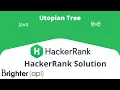 Utopian Tree Hackerrank algorithm Solution In java