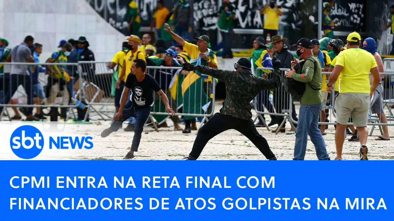 ????Brasil Agora: CPMI entra na reta final com financiadores de atos golpistas na mira | SBT AO VIVO