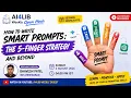 Master Prompt Engineering with the 5-Finger Strategy AI4LIB Open Hour