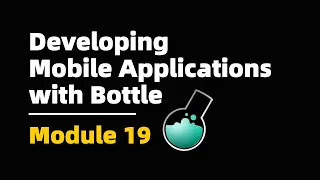 Developing Web Applications with Python Bottle - 19