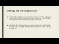 Why AngularJS should be used for web app development