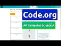 Code org Lesson 4 2 Navigating and Painting Tutorial with Answers Unit 1 Computer Science A