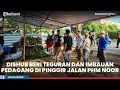 Lagu Lapak Pedagang Buah Ramai di Jalan Ir PHM Noor Banjarbaru, Satpol PP Ingatkan Ini