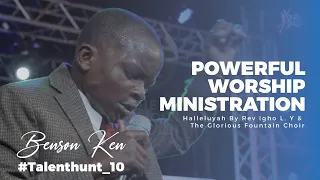 benson ken worship ministration at talent hunt season 10 
