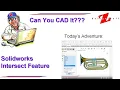 SolidWorks Intersect Feature
