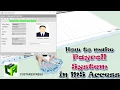 How to make Payroll - Tutorial Part 1