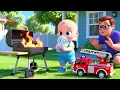 Helping Cars to the Rescue! 🚑 Garbage Truck, Fire Truck, Ambulance Song | Nursery Rhymes & Kids Song