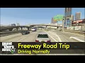 Download Lagu [Long Drive] Freeway Road Trip (day) | GTA V - driving normally