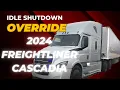 Idle shutdown override 2024 Freightliner Cascadia what you can do