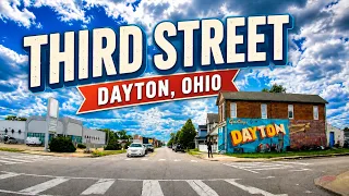 Third Street Westbound in Dayton Ohio Real Roads Real Drives