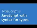 TYPESCRIPT FOR BEGINNERS IN 15 MINUTES