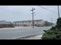 Heavy rain tidal flooding combine in Avalon Sunday
