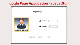4 Create LogIn Form In Java GUI Simple LogIn Form in Netbeans Using Java Swing