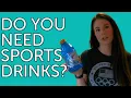 Do You Need SPORTS DRINKS Gatorade Powerade Pedialyte - Sports Drink Science vs Marketing 2021