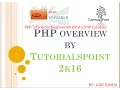 PHP Tutorial for Beginners6 What is PHP Variables and Variables are case sensitive