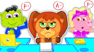 درس مدرسي رسوم متحركة اطفال شبل الأسد 