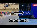 Simone Biles first pass evolution 2009-2024
