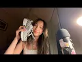 ASMR unboxing New Balance 740s Nike p6000 tapping rambling and fabric sounds