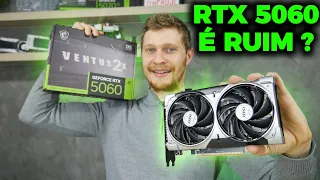 A RTX 5060 É A MELHOR PLACA CUSTO BENEFÍCIO EM 2026!? COMPREI PRA TESTAR! (ANÁLISE E TESTES)
