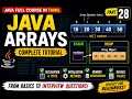 Java Full Course in Tamil 28 - Arrays in Java Declaration Initialization Memory Representation