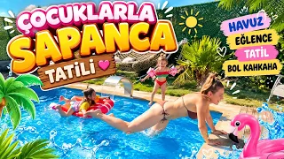 ÇOCUKLARLA MİNİ TATİL SAPANCA VLOG 😂😂❤️
