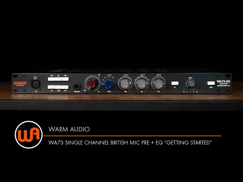 Download MP3 Warm Audio // WA73-EQ Single Channel British Mic Pre + EQ \