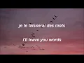 Download Lagu je te laisserai des mots // patrick watson lyrics with english translations