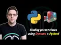 Find view parents in Revit using Dynamo and Python