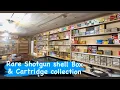 Massive Rare Shotgun Shell Boxes Cartridges found Paper Brass Aluminum Robin Hood Vintage Ammo