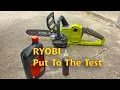 Ryobi 18v 12in Chainsaw Review and Test Performance