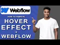 How to remove hover effect in webflow 2024
