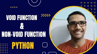 void function and non void function in python
