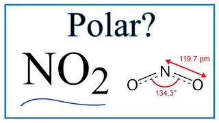 Is NO2 Polar or Nonpolar Nitrogen dioxide