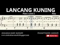 Download Lagu not balok lancang kuning - tutorial piano level 3 - notbalok lagu melayu - lancang kuning
