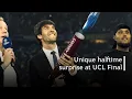 Download Lagu A halftime surprise at UEFA Champions League Final