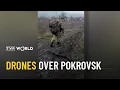 Lagu Ukrainain UAVs disrupt Russian looting in Pokrovsk | Military Mind