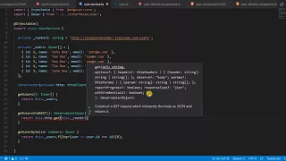 Angular Training Part 4 - GETting Data from a RESTful API using HttpClient