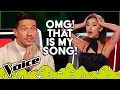 Download Lagu Surprising the Coaches with their OWN SONGS in the Blind Auditions of The Voice | Top 10