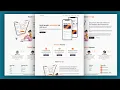 Responsive Website Landing Page Design Only Using CSS HTML